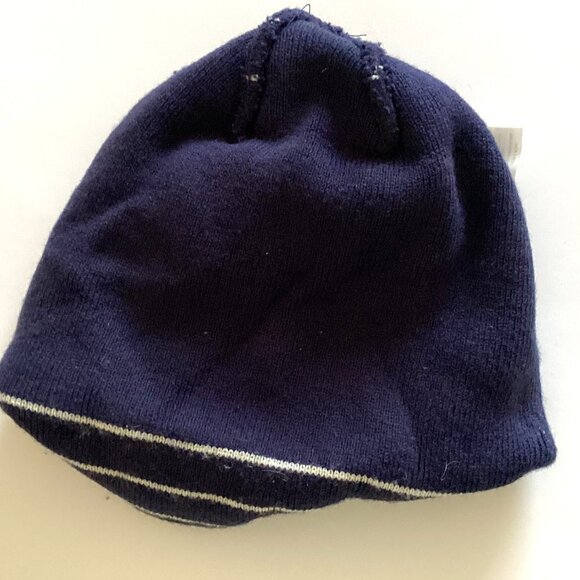 Coal Kids Children's Blue Striped Beanie Hat Headwear Winter Warm Snow Skiing - Picture 4 of 5